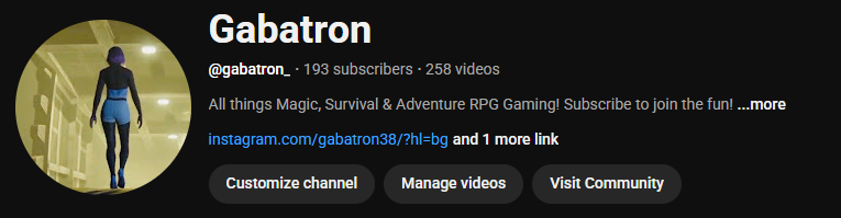 GABATR0N's tweet photo. I'm almost at 200 subscribers! 
I know it's slow but I had a baby, moved, changed internet, almost lost my job but I still kept going. My channel is in need of some TLC, but that won't stop me 🎮💙
Here's growth, more silly clips &amp; my fun gaming corner where all are welcomed! https://t.co/fkep5z49pI