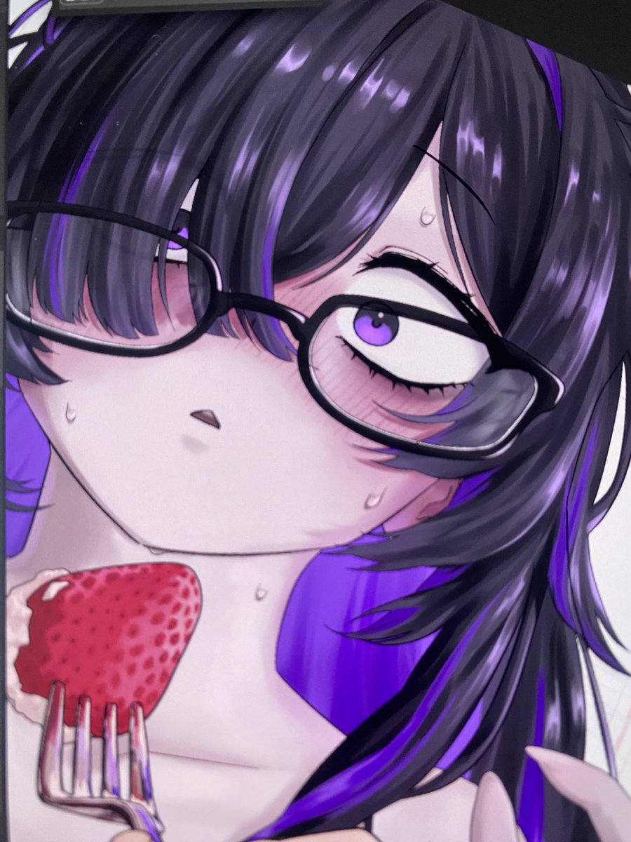 可愛い顔かけてる！