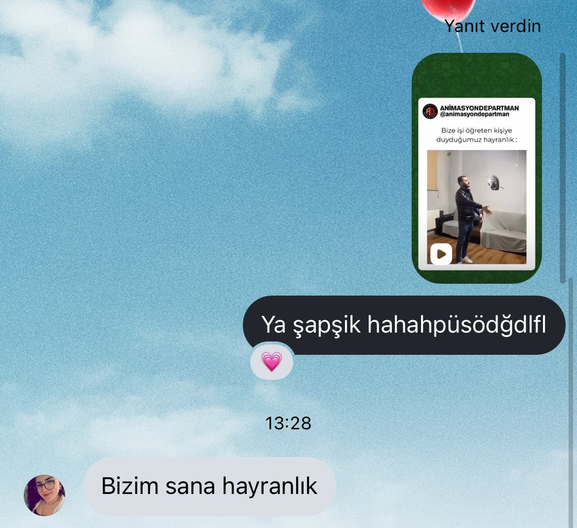 Beni onlar var etti😌