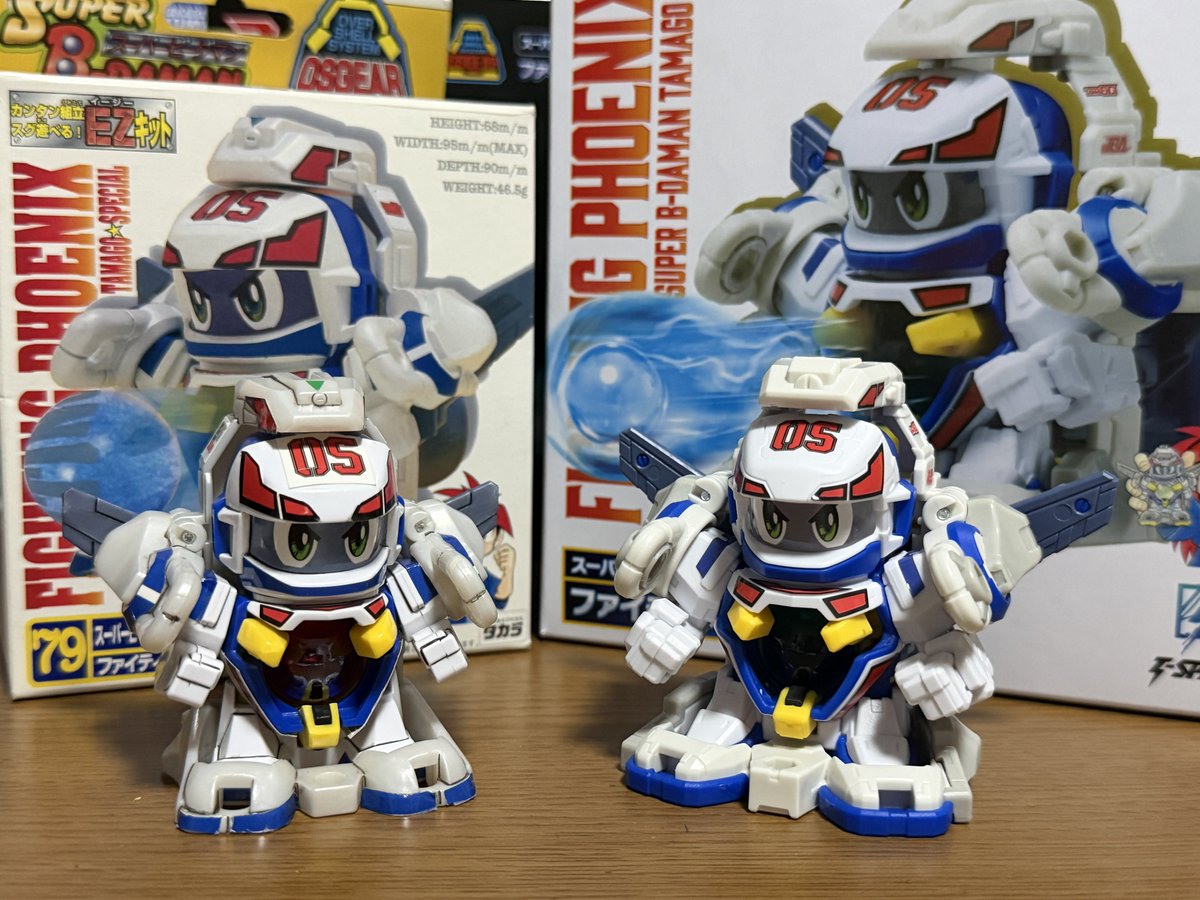 新ファイティングフェニックス完成❗️ 新旧並べると正統進化してて