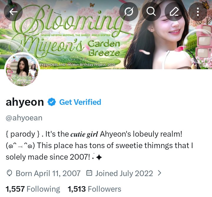 birthday girl Ahyeon! 🎀 tweet media