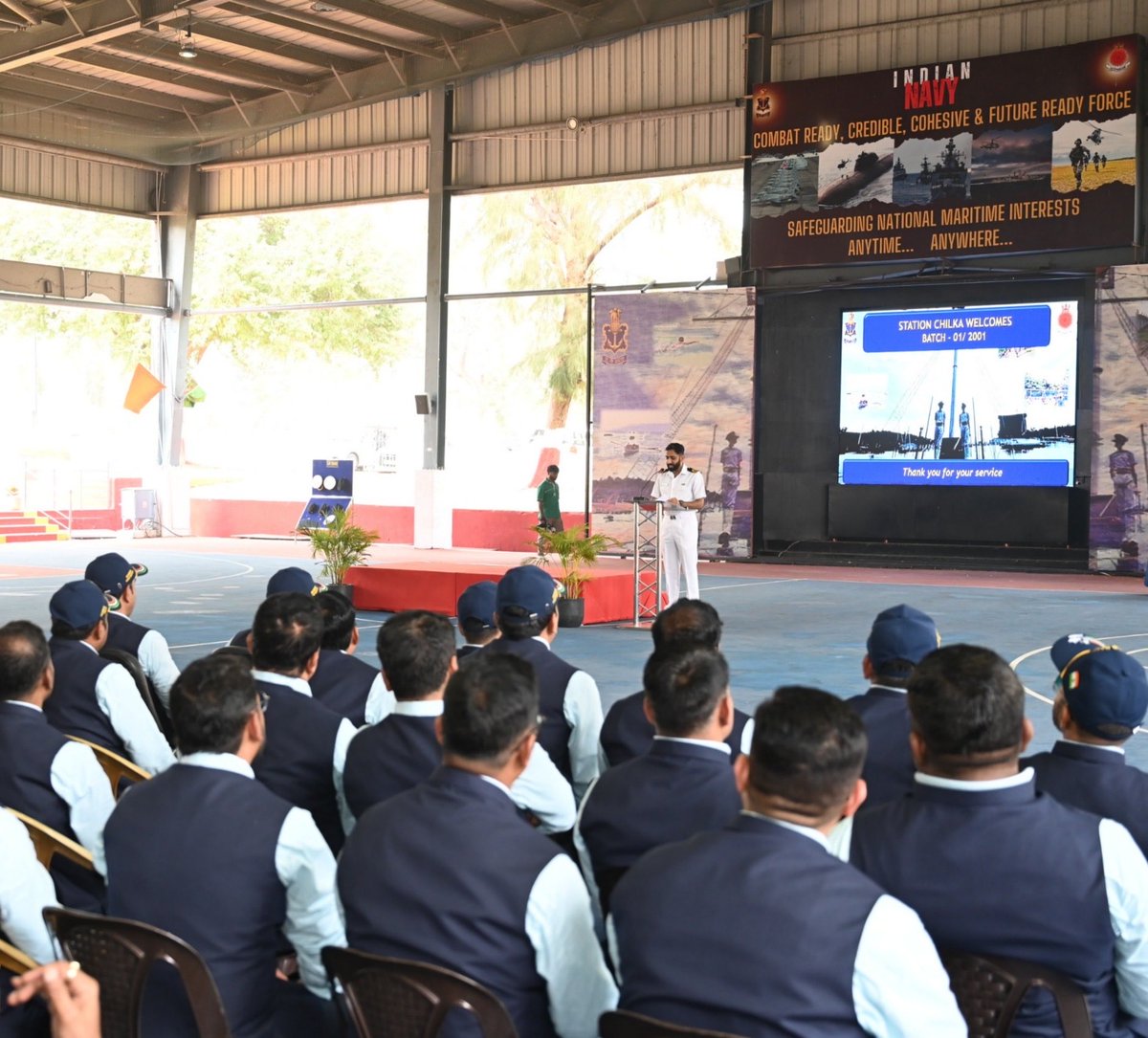 INS Chilka tweet media