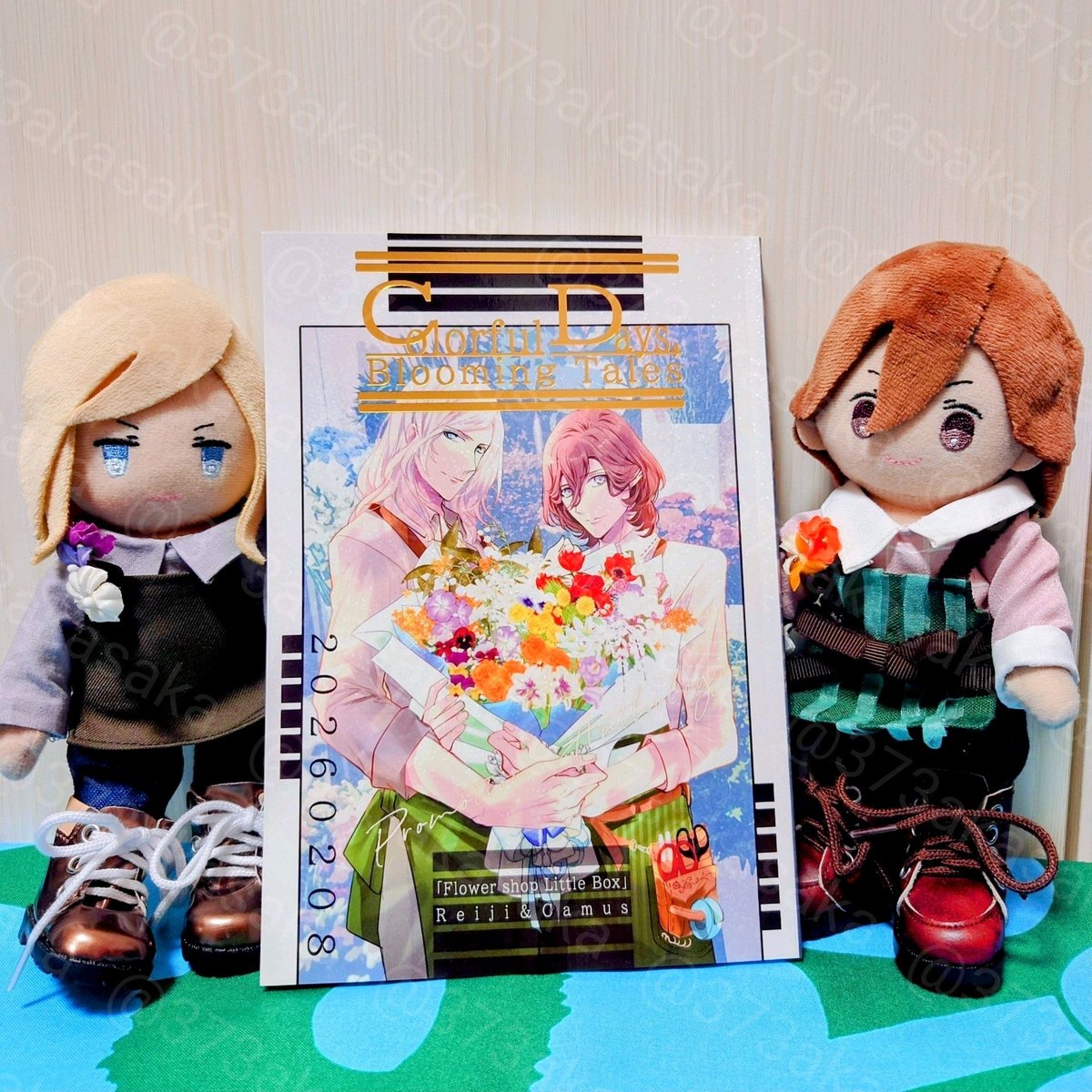 花y…ページ•*¨*•.¸♬︎ キラキスお花屋さん番宣アンソロ、刷り上がりました！ とっても素敵に