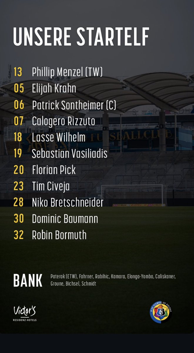 1. FC Saarbrücken tweet media