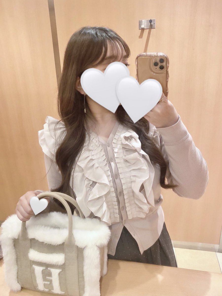 トップスやっと着れた～～🥹💓 着心地も良くて、何より可愛すぎる最高