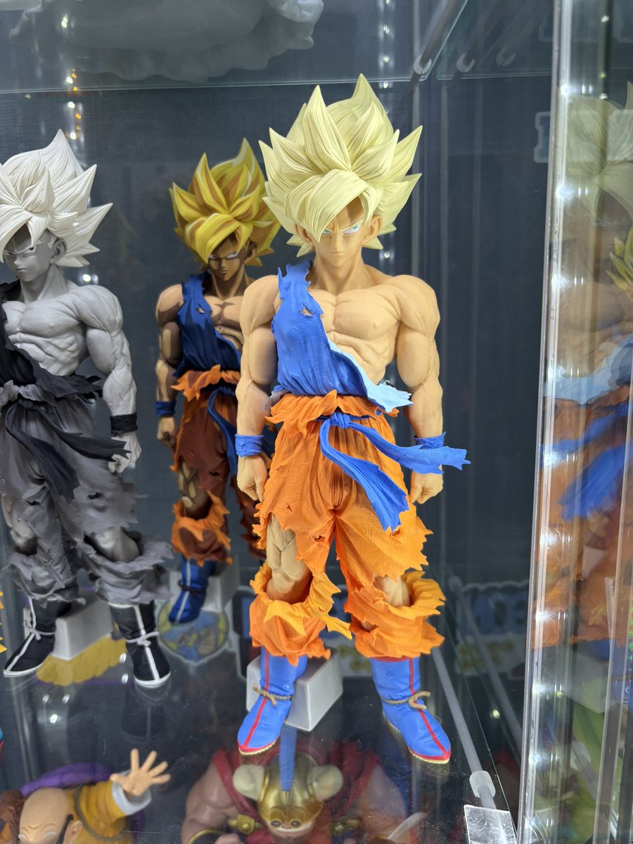 SMSP孫悟空02買ってしまいました。当初補助パーツつけても倒れる個体