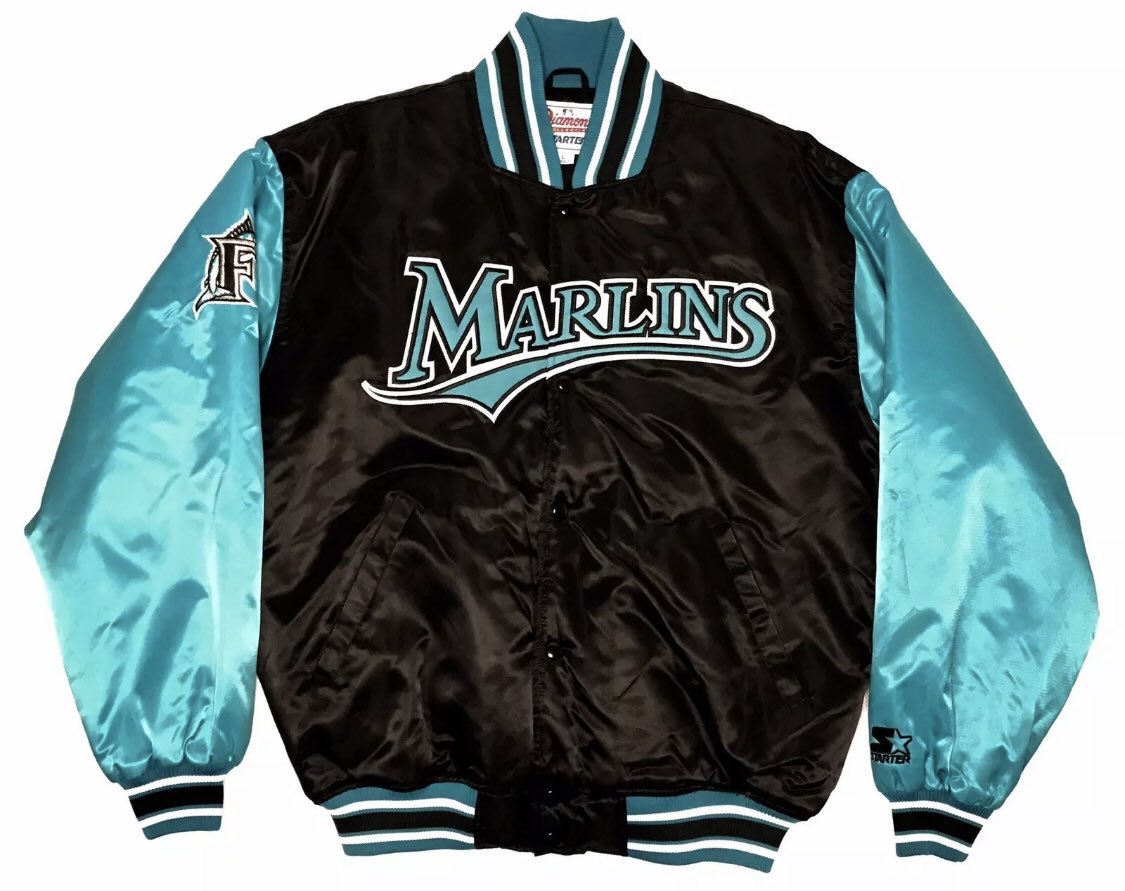 MarlinsHistory's tweet image. This cold weather calls for the greatest jacket in #MLB history.
#Marlins