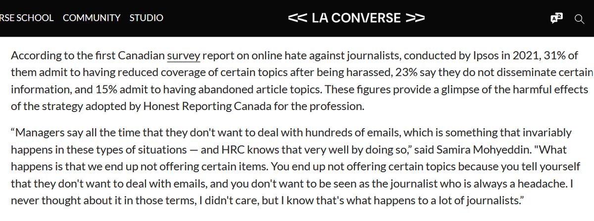 FringeViews's tweet image. Honest Reporting Canada is a coordinated harassment program targeting Canadian Journalists.

The article below examines how this Jewish network incites its readers to bully and intimidate news outlets in order to shape narratives in Israel's favour.
bit.ly/4a5SGMa