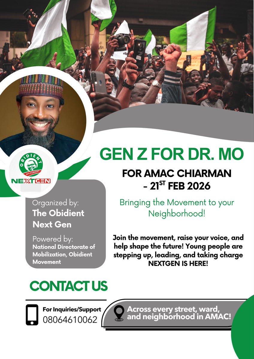 ObidientUpdate's tweet image. The Wait is Over! 🚨
 Abuja, it’s time to make our voices heard! 📢
AMAC, we are hitting the streets for Dr Mo!
We’re marching in total solidarity!
This isn't just a rally; it’s a movement for progress. 

AMAC, let’s show up en masse and prove that our unity is our strength! ✊🏾…
