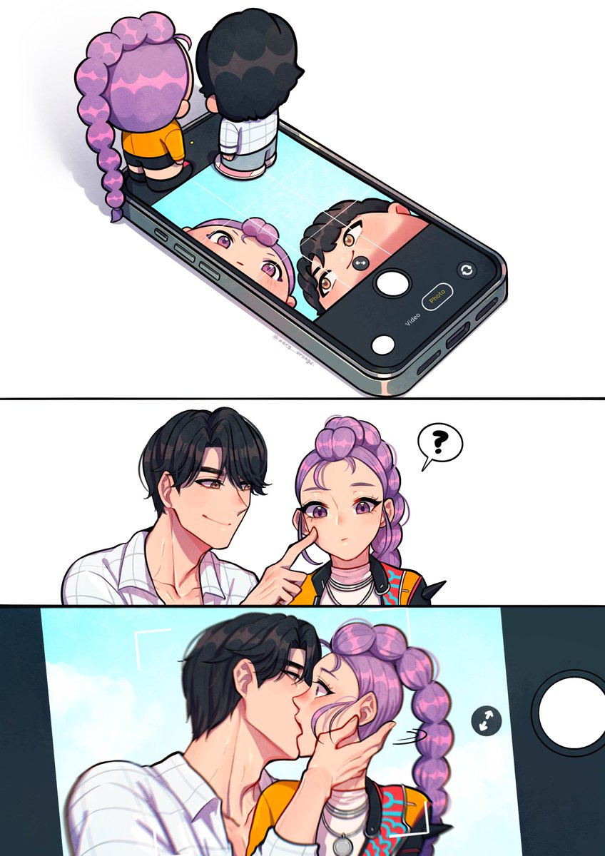 Trying a new photo pose 📸
#kpopdemonhunters #rujinu