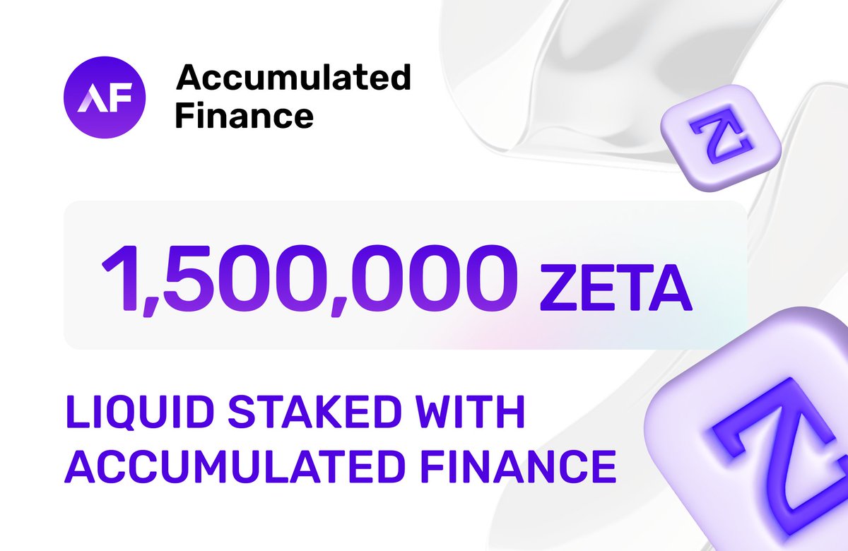 Accumulated Finance tweet media