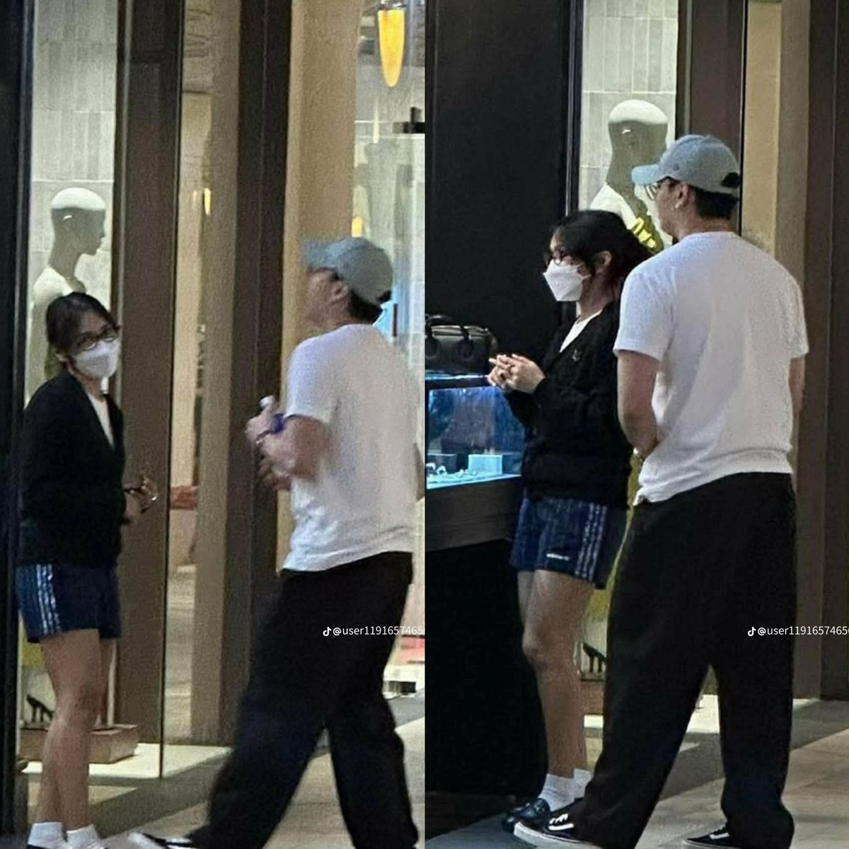 kowalerts's tweet image. SPOTTED: Kathryn Bernardo at Mark Alcala spotted ng isang fan sa isang mall. 

credit to: user1191657465699 | Tiktok