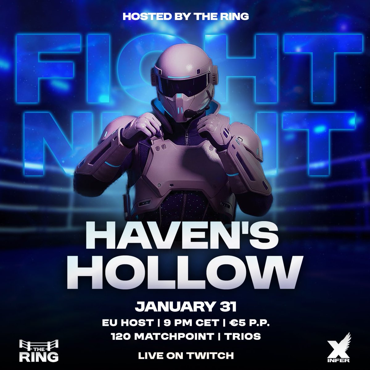 Tonight has been changed to a 135 Matchpoint!

6 spots left.

Reply with “Spot” on this post to claim a team and finalize your sign up in the server. Link in bio 🫡