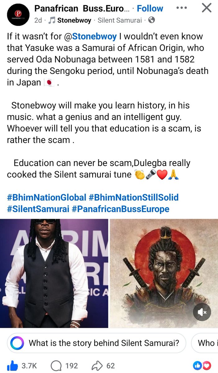 straai8's tweet image. Whoever tells you education is a scam is rather a scam. 
Stonebwoy is a deep.
His lyrics educate the masses.👌❤️‍🔥