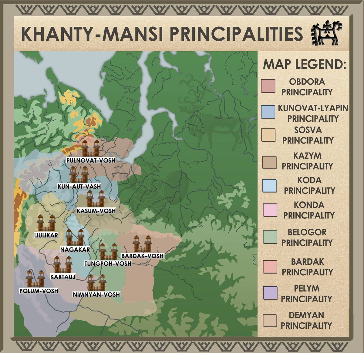 Dkarelian's tweet photo. Ob-Ugoric principalities of Western Siberia
A thread
(Source: @magd1ch (Telegram), https://t.co/1Lw2s5OJfe) https://t.co/SjA7ME0fwg