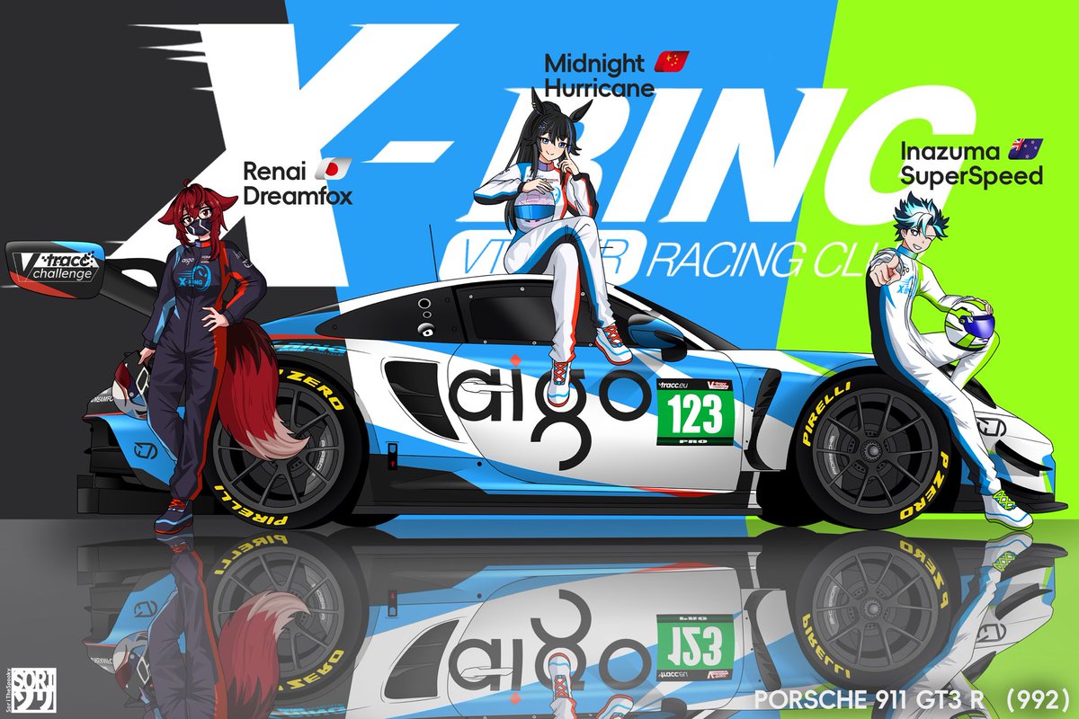 X-Ring 赛灵 Vtuber Racing Club tweet media