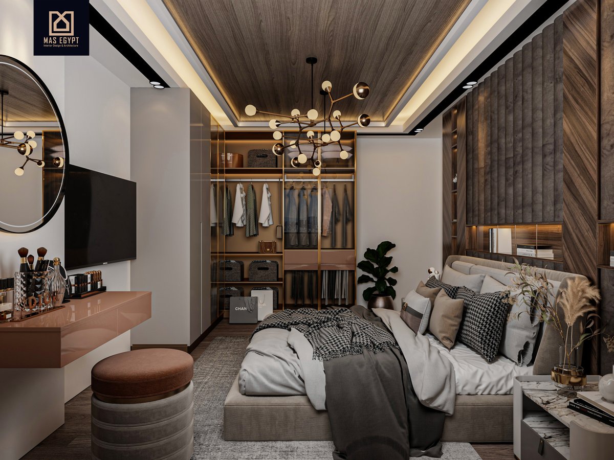 MASEGYPT7's tweet photo. Modern bedroom design that blends comfort and elegance
Soft neutral colors with warm wooden accents
A calm atmosphere perfect for modern apartment living
01000771008
#BedroomDesign
#ModernInterior
#ApartmentDesign
#Madinaty
#interiordecor https://t.co/WfyyFLde8F