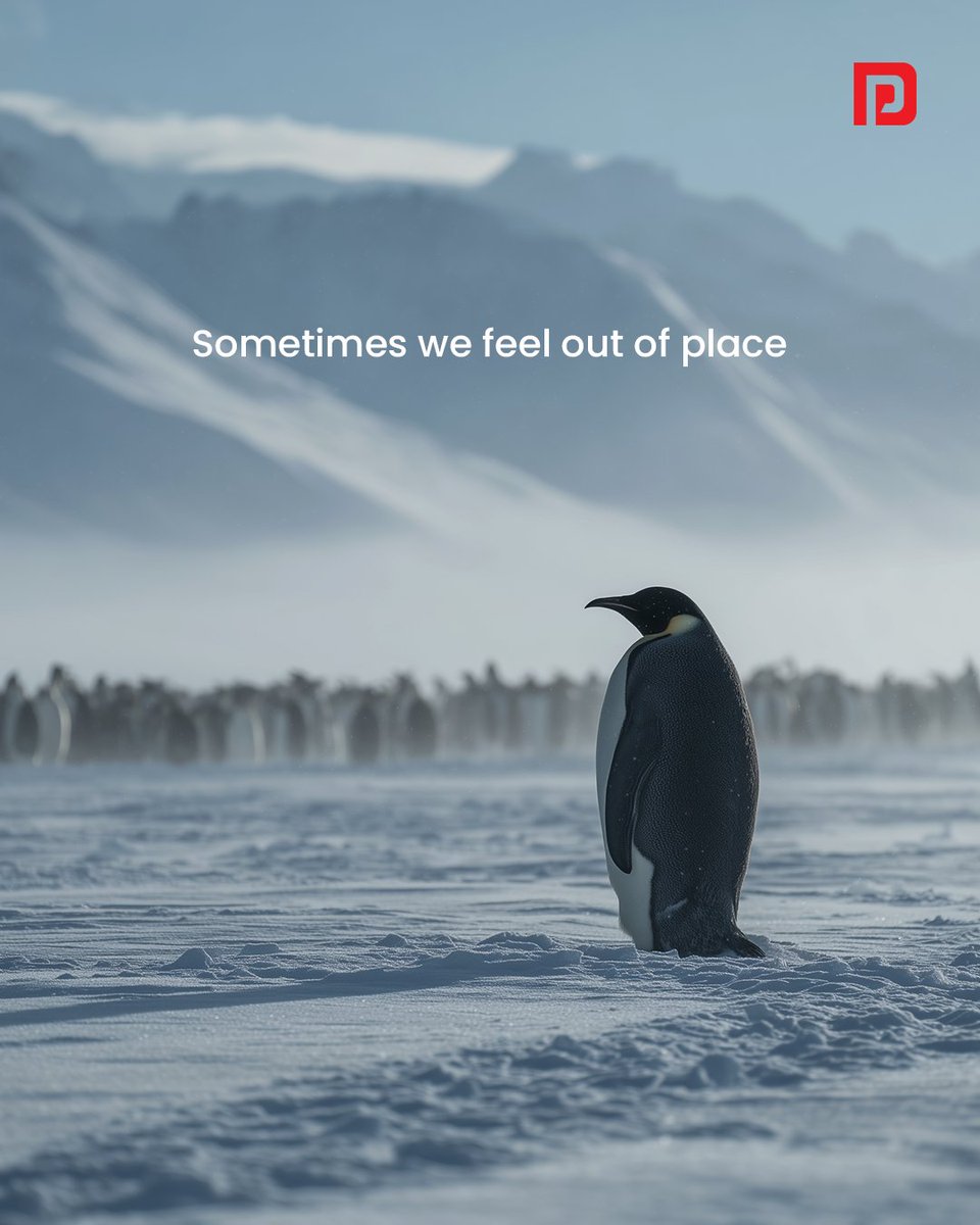 Portronics's tweet image. It took a penguin for us all to realise that we need to switch paths to discover a party we belong to! ❤️‍🩹🐧

#PenguinTrend #penguin