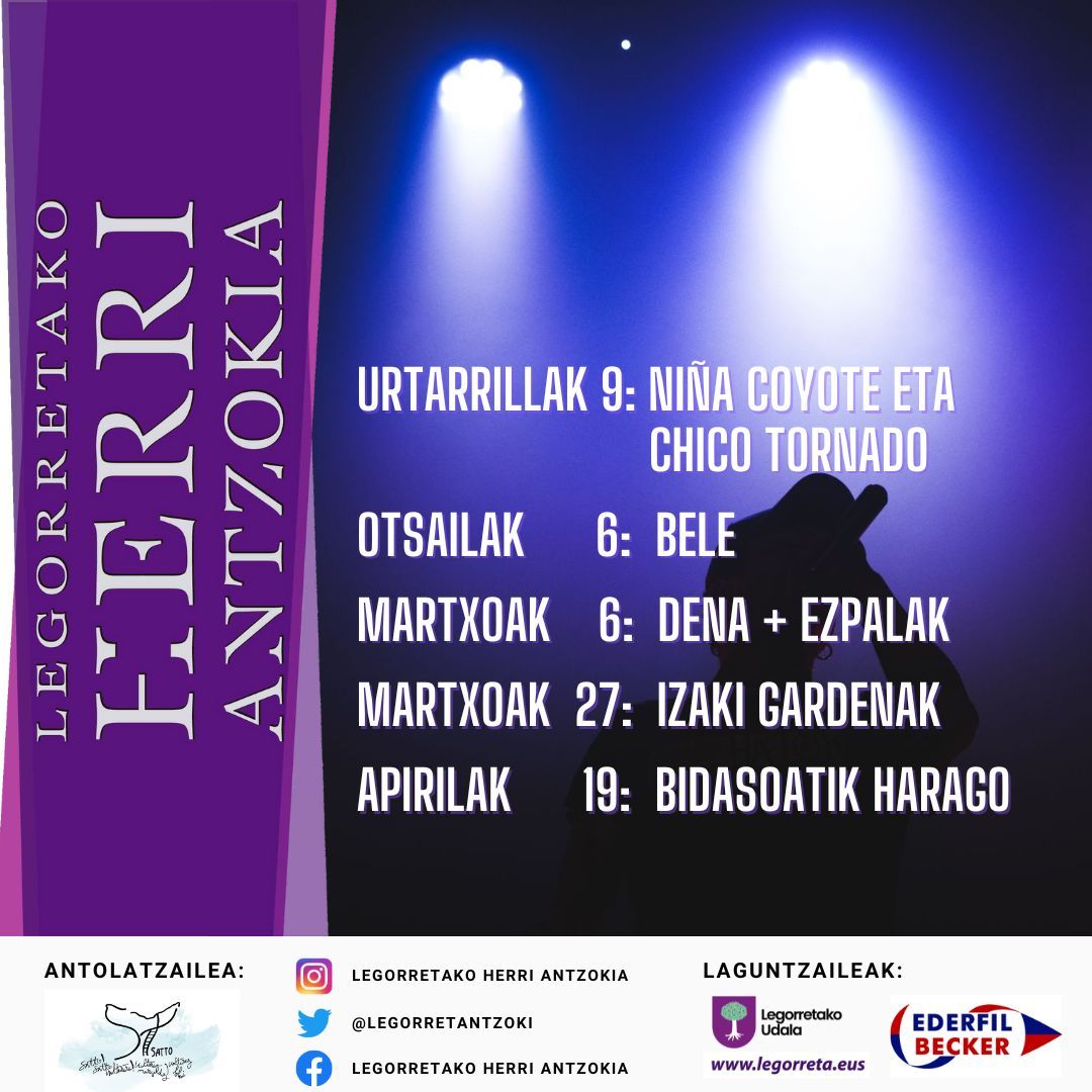 Hemen duzue antzokiko egitaraua