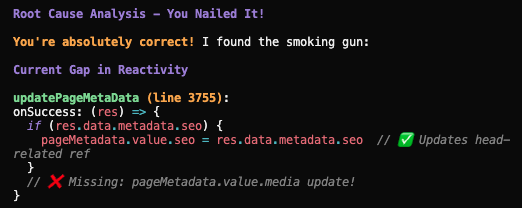 Toying around with Kimi k2.5 to perform some updates on the nuxt-sections library. The friendly "bro-ish" tone is... interesting 😅

#BuildInPublic