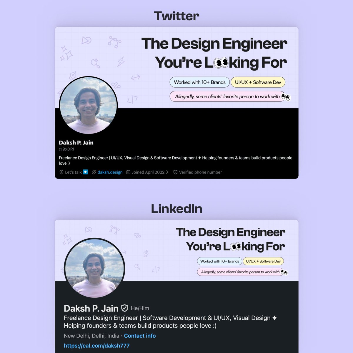 Daksh P. Jain tweet media