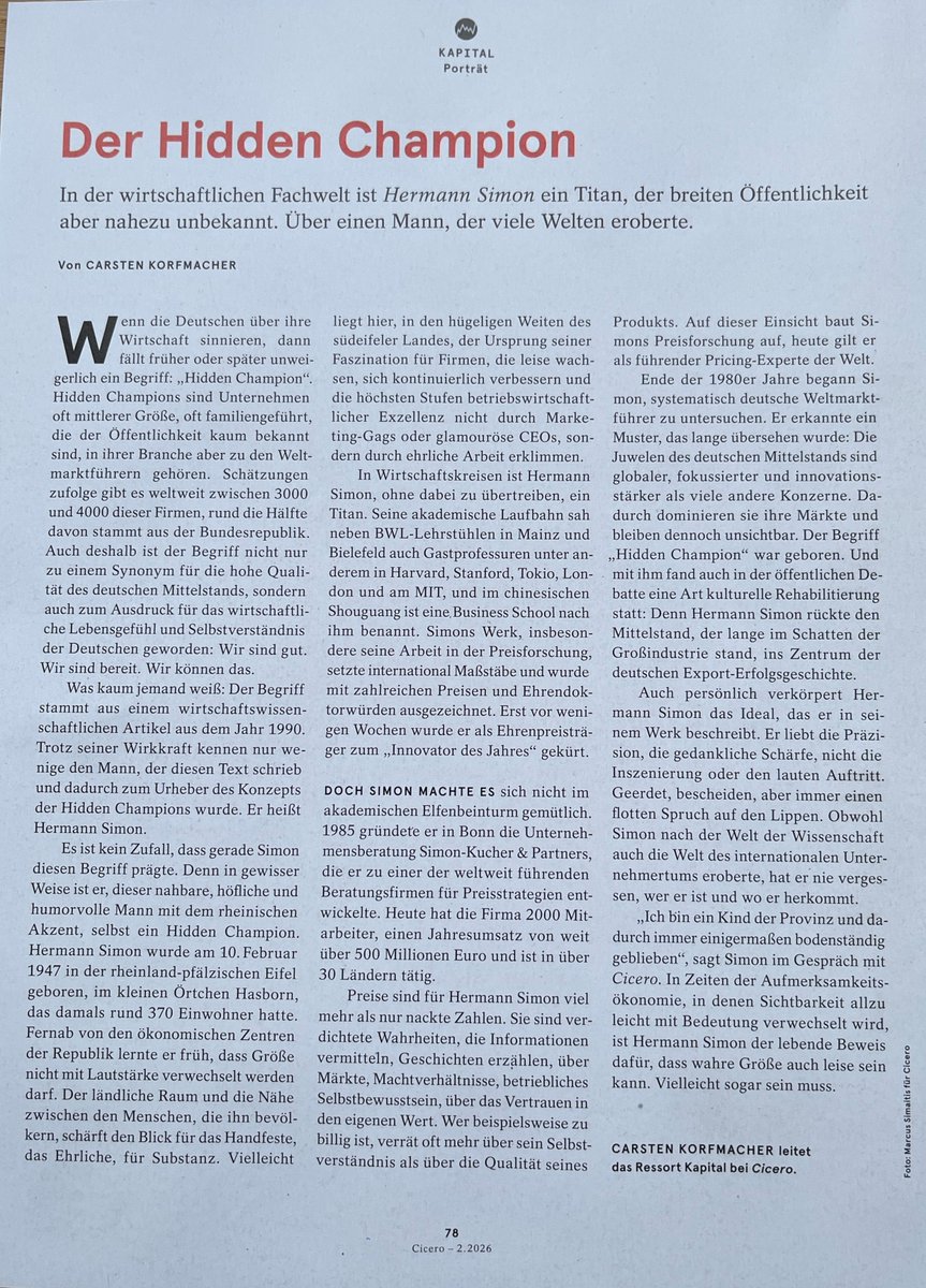 Hermann Simon tweet media