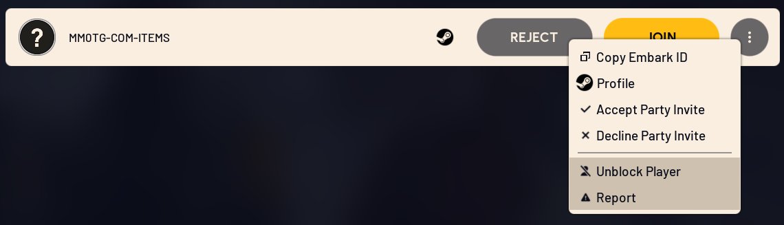 Why blocked players can still invite you as party? #ArcRaiders <a href="/EmbarkStudios/">Embark Studios</a>