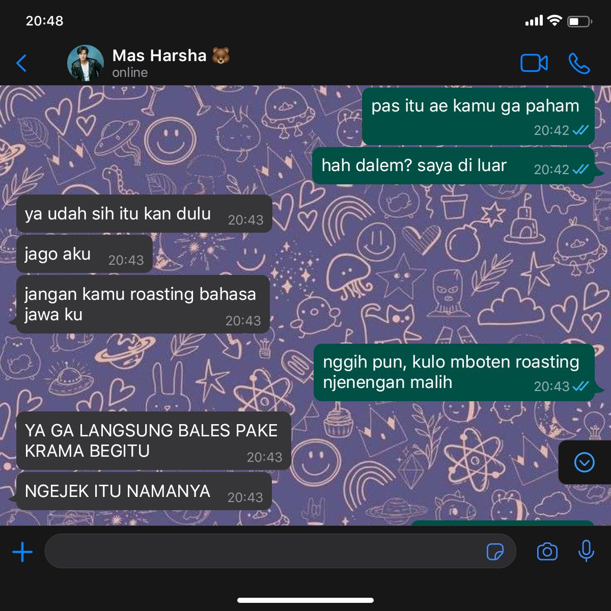 Doryy23's tweet photo. #HarMel ; “kosa kata baru” https://t.co/DNxr3sUqWG