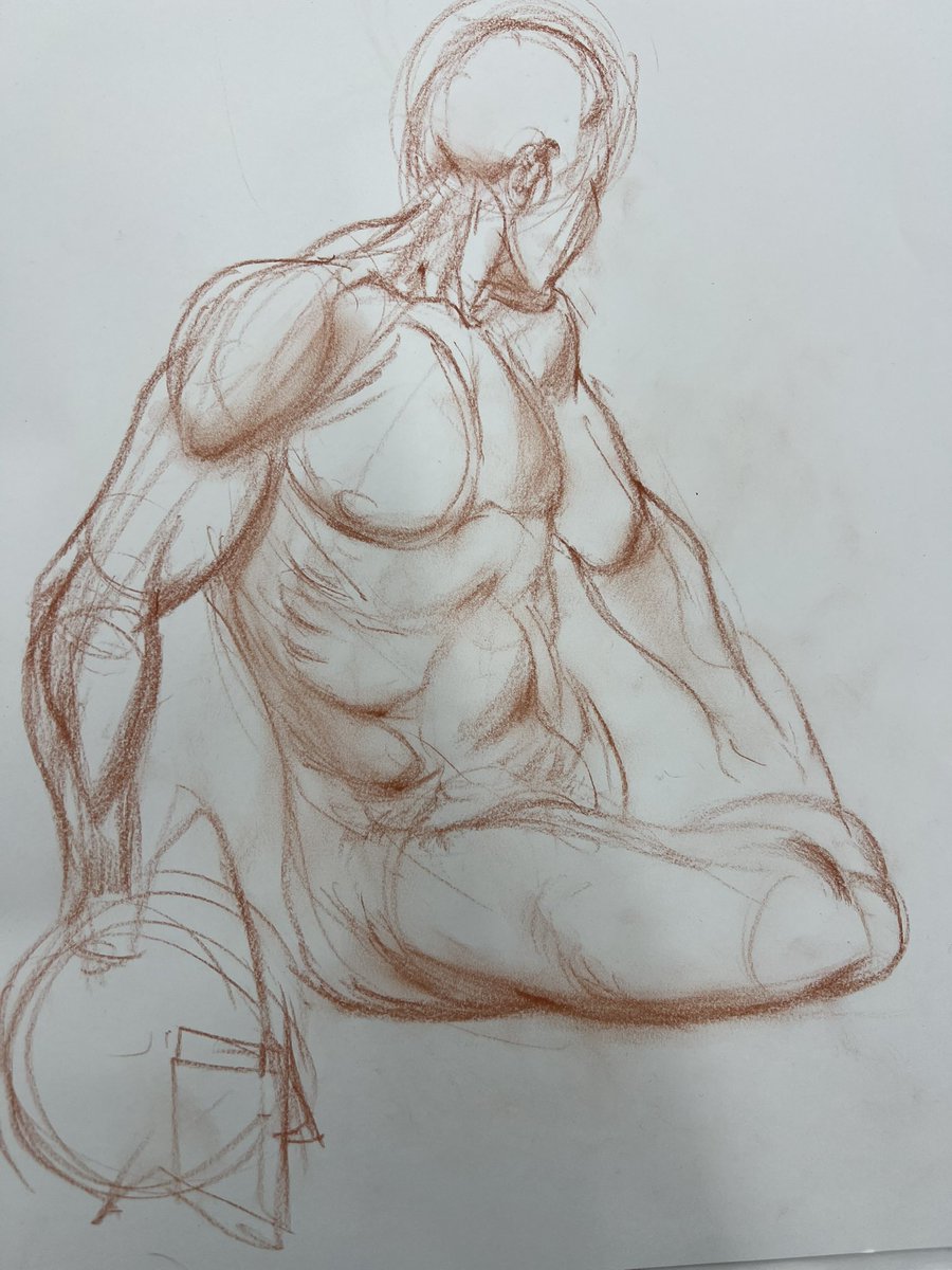 Ki_Innis's tweet photo. Everyone thank you for today's drawing session @figuredrawing_s ! Very special thank you to @BodyofBenin for being our special guest model today! Awesome and inspiring poses! ⚔️✊🔥 #kicstudio https://t.co/dkMZJBSQBb