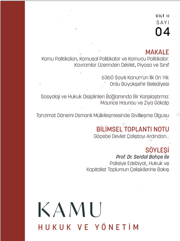 Kamu Hukuk ve Yönetim Dergisi'nin 4. sayısı yayımlandı. Sayıya linkten ulaşılabilir. Keyifli okumalar. khydergi.com/index.php/pub/…