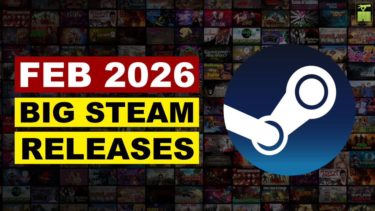 February 2026 is stacked with must-play PC games 🎮
Action, Tactics, Horror...
We picked the Top 4 new Steam releases worth your time.

Watch here 👉 youtu.be/MRcSwdxJhSI

#PCGaming #Steam #Gaming #GamingNews #NewGames #GamingCommunity #Gamepicks #GamersUnite #GamerStruggles