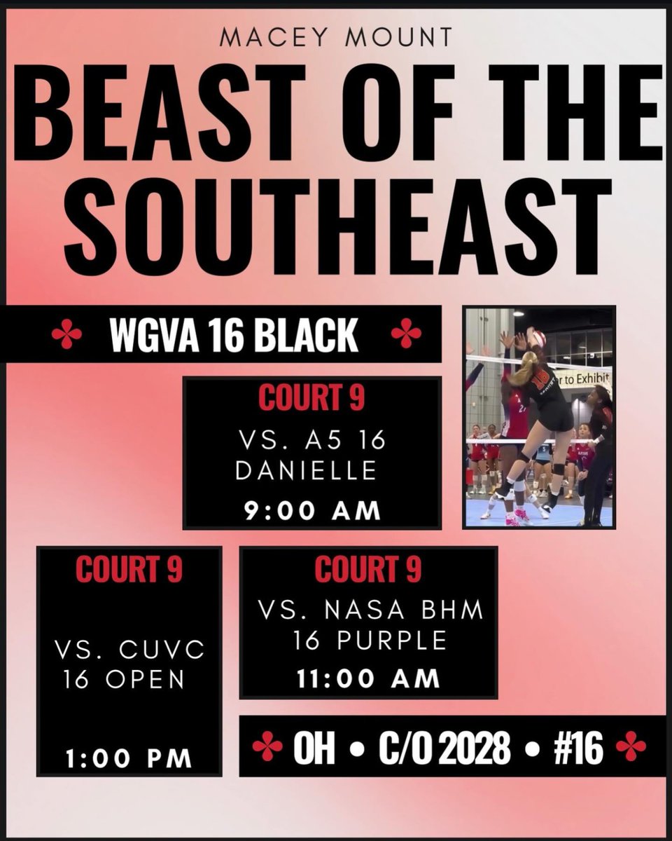 maceyjmount's tweet photo. Best of the Southeast about to start! https://t.co/jLJSrKBD59