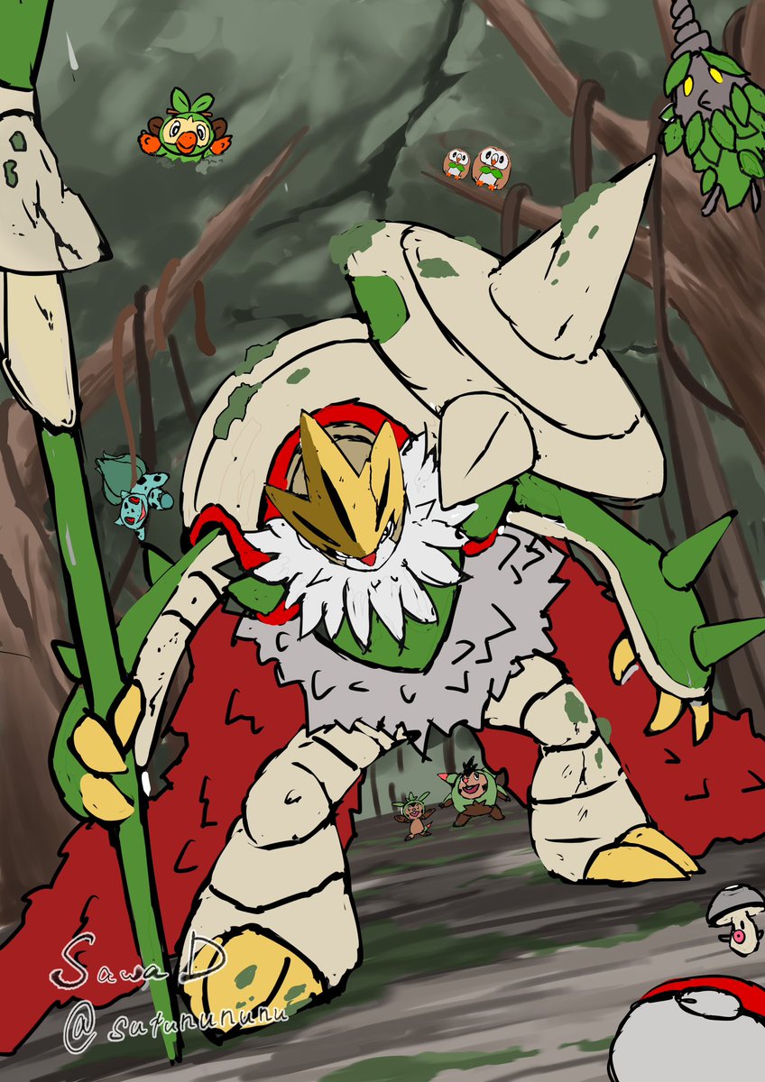 sutunununu's tweet photo. WIP
#ポケモンイラスト https://t.co/4RBU9cLyQn