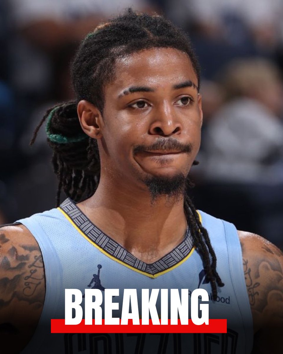 BREAKING: Following the Grizzlies loss against the Pelicans on Friday night. Ja Morant was arrested in New Orleans on gun related charges.

More details are expected to release.