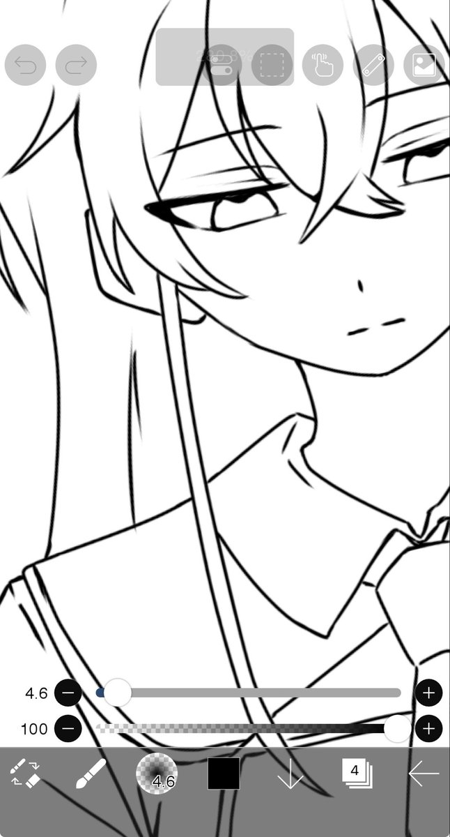 あと4人分あるのにまだ線画、