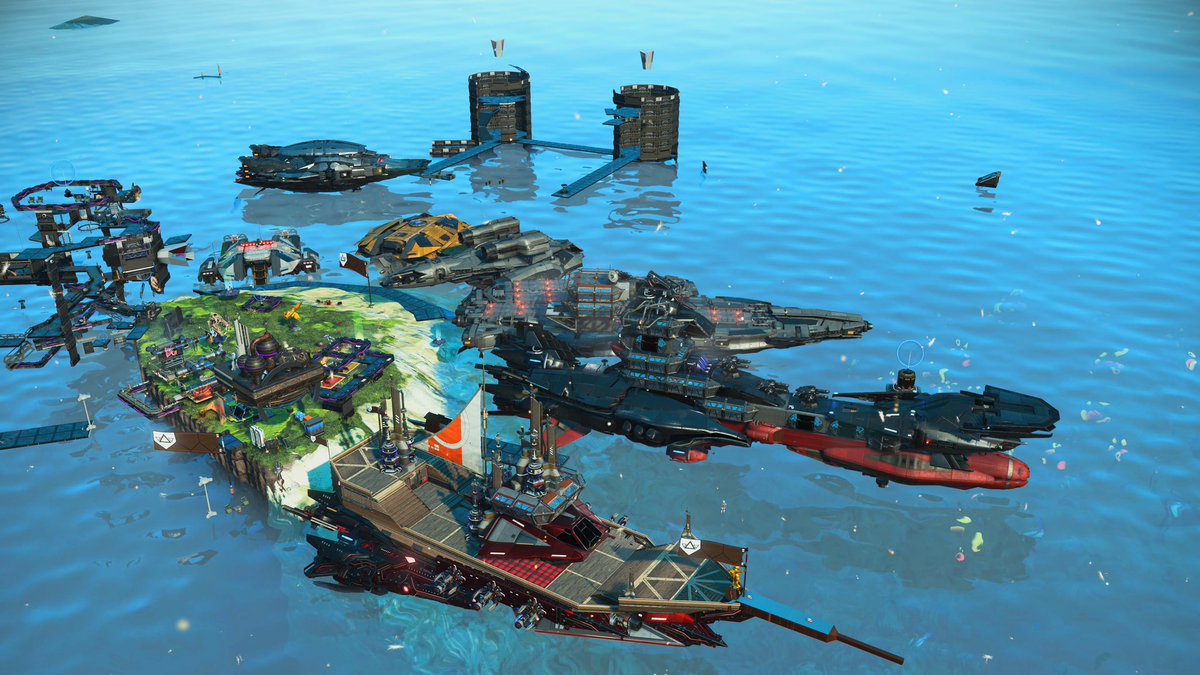 ACE_RM5M's tweet image. 今夜はこっちの世界線も賑やかです🥰
#NoMansSky 
#ノーマンズスカイ 
#日本人コミュニティ地球型惑星