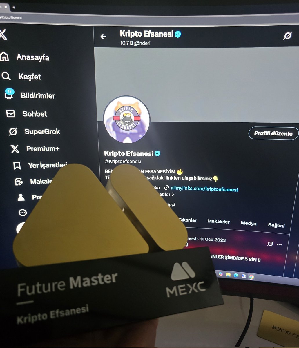 ÖDÜL İÇİN TESSEKUR EDERİM ELHAMDÜLİLLAH :) 
 <a href="/MEXC_Official/">MEXC</a> <a href="/Storm_MEXC/">Storm_MEXC</a>