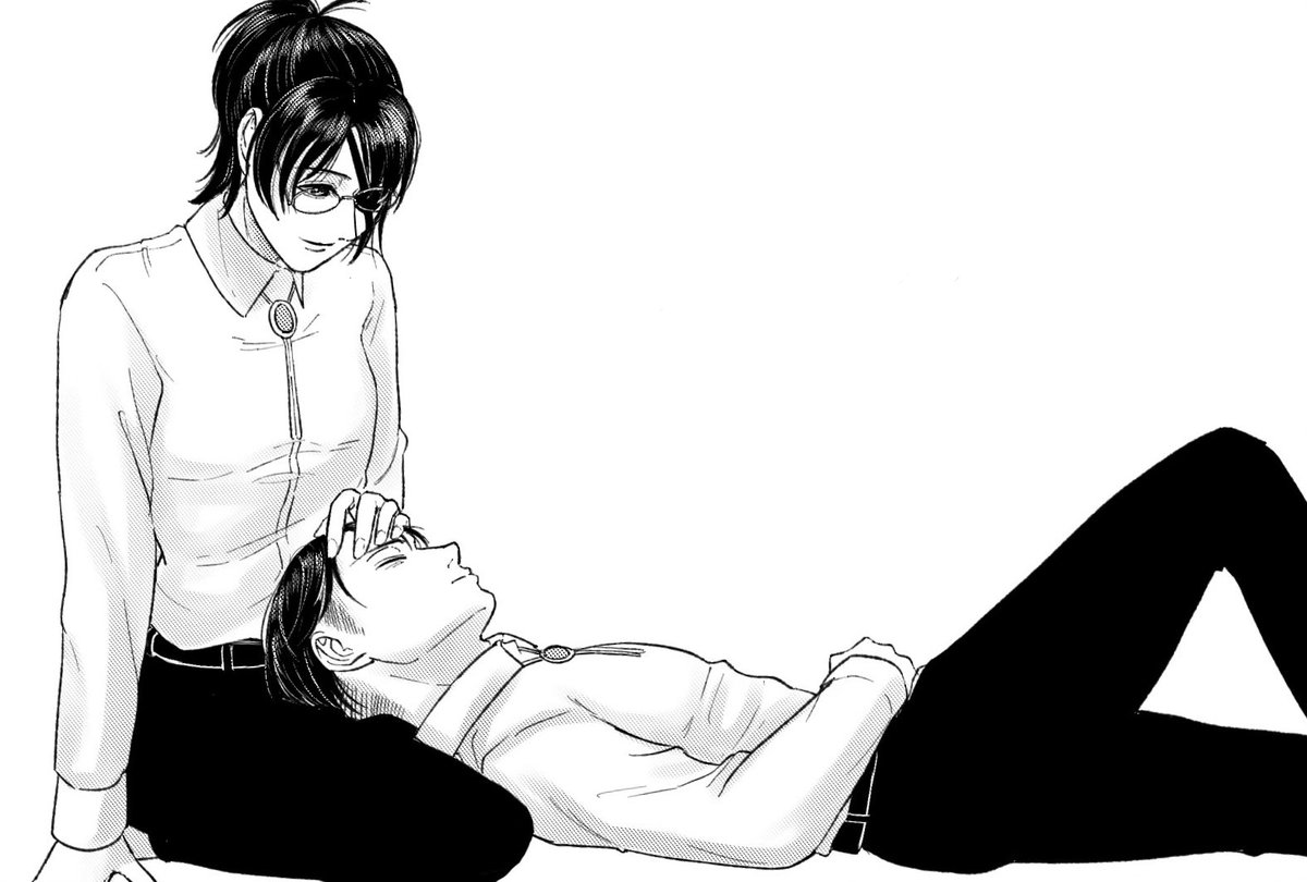 ポストカード用にと思って描いたのですが謎のでか白空間が目立ち刷るか迷い中です