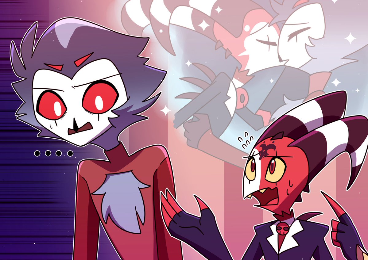 I joined #helluvaminibang2025 and got to do art for Hali's fic! Give their fic a read!!

archiveofourown.org/works/77114241

Its my first time joining something like this qwq

<a href="/helluvaminibang/">Helluva Mini Bang</a> 

#stolitz #helluvaboss