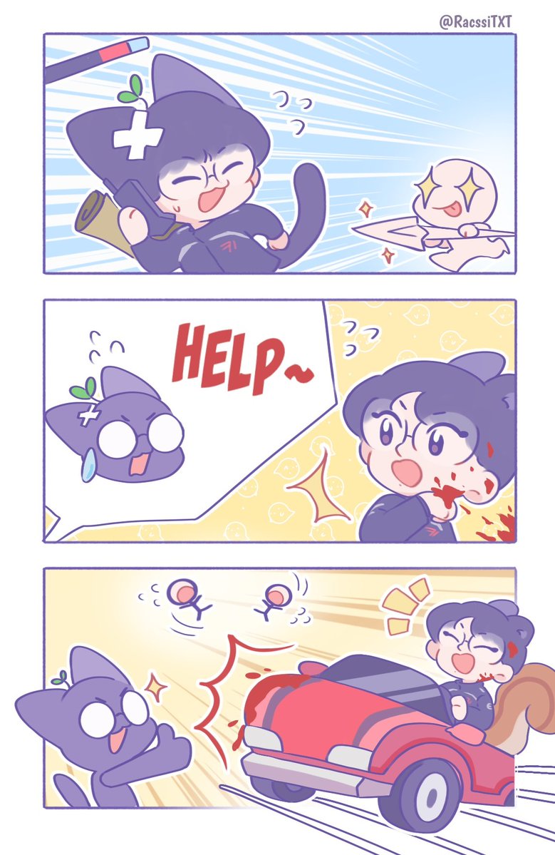 RacssiTXT's tweet image. 🐿 is coming~