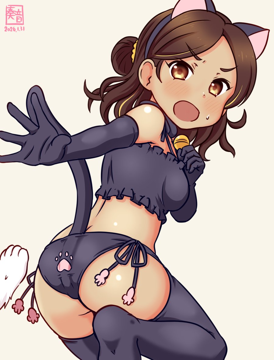 「な、何!? 無礼者!!
 え。なんだ、猫でしたか…」

#艦これ版真剣お絵描き60分一本勝負_20260131
#トンブリ 