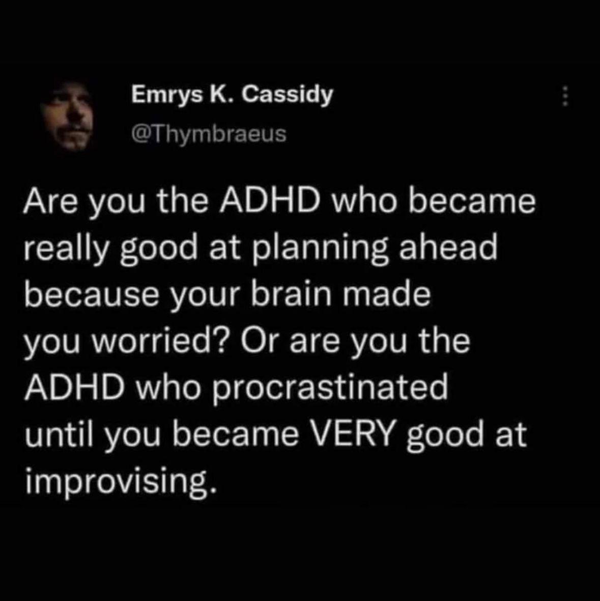 ADHD Memes tweet media