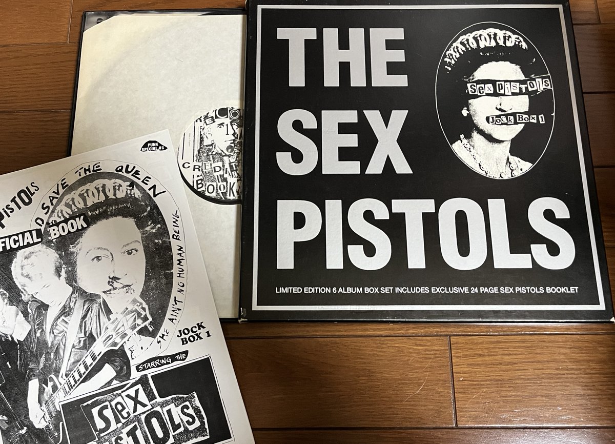 🎧#パンクの名盤を聴く 『SEX PISTOLS 6 Album Box Set』 パンクの遺産