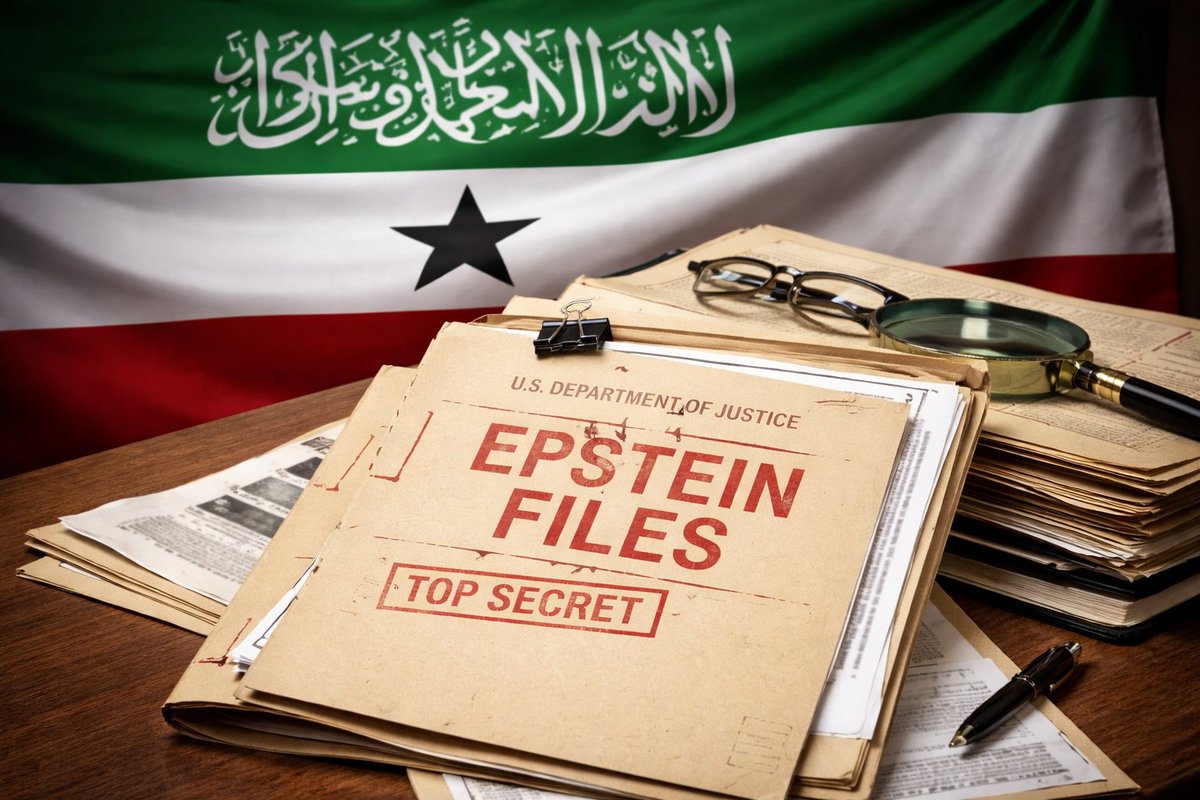 Somaalilanders's tweet photo. Jeffrey Epstein files have been released by the US Department of Justice: Three million pages, 180,000 images and 2,000 videos were posted publicly on Friday.

SOMALILAND IN THE EPSTEIN FILES

Newly released emails reveal that Jeffrey Epstein and his associates repeatedly discussed Somaliland as a business and strategic opportunity from 2012 to 2018 long before its recent geopolitical spotlight.

Key points from the exchanges:

- In 2012, Epstein explored starting a water company in Somaliland, highlighting “huge untapped and clean water reserves” near Berbera port. He described the project as quick to launch, highly profitable, and easy to ship directly to Saudi Arabia, with water sources already surveyed.

- Another thread proposed creating a film and media production hub called “SOMALIWOOD STUDIOS” in Somaliland.

- A 2013 email pitched oil exploration concessions, seeking $50 million to secure three large blocks covering about 30,000 square kilometers. The sender called the prospects “good” and mentioned coordinating with European partners.

- By 2018, messages connected Somaliland to Gulf investment, including a Dubai-based developer (known for artificial island projects) reportedly “doing business in Somaliland,” with Epstein offering to make introductions.

Collectively, these private communications show Somaliland being viewed within elite Western and Gulf circles as a valuable target for resource extraction (water & oil), logistics (Red Sea/Berbera port access), cultural/soft power influence (media hub), and regional positioning years ahead of current headlines involving Gulf states, Israel, Red Sea security, and Horn of Africa dynamics.

Somalia is referenced for aid dependency, foreign troops, government corruption, and failed state with  a broken system.