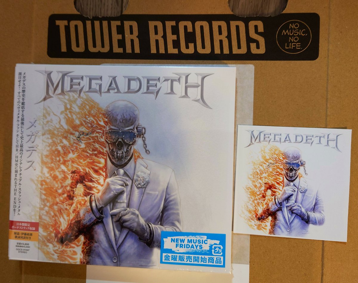 メガデスの最終アルバム『Megadeth』日本ファン絶賛