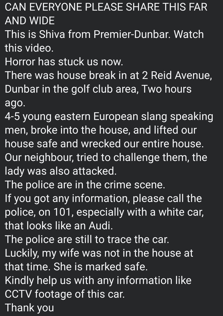 BasilTheGreat's tweet image. 🚨HOLY SHlT 🚨 

MIGRANT GANG ROBS SAFE FROM HOUSE IN DUNBAR, SCOTLAND

WOMAN TRIES TO FIGHT THEM OFF

WE'RE NOT SUPPOSED TO LIVE LIKE THIS