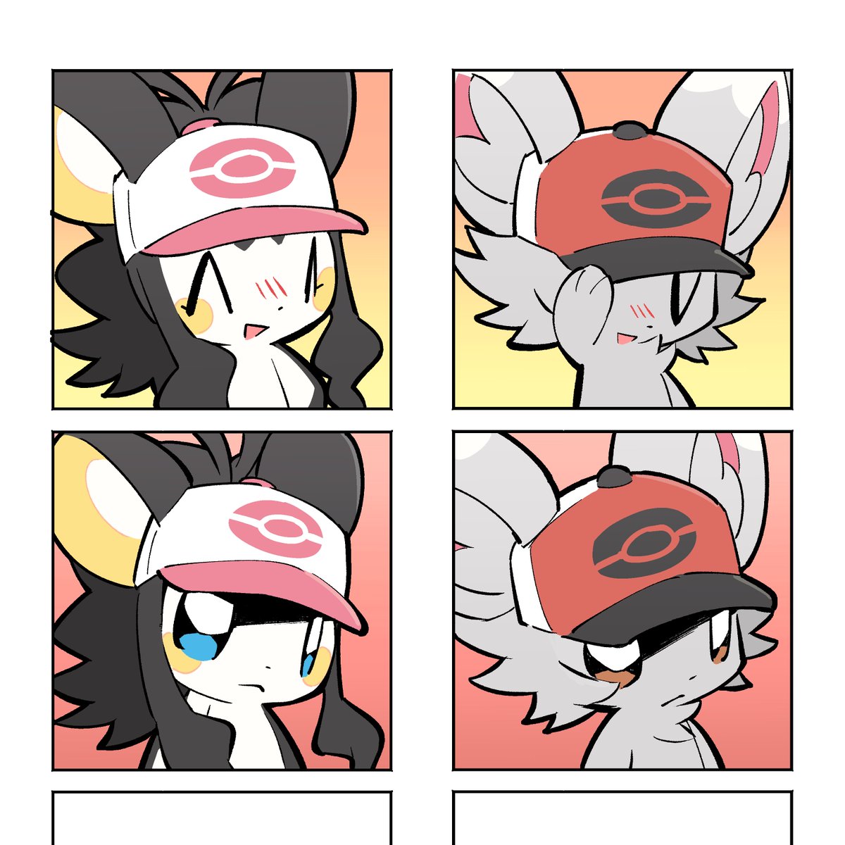 PPMiecoo_r's tweet image. 我画了四个就累了（搁置）