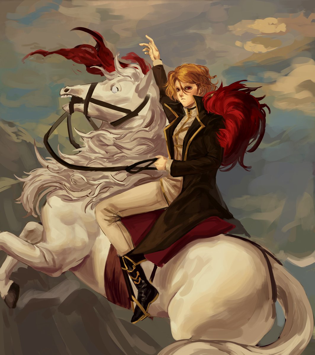 This picture is trending in China recently so i drew this