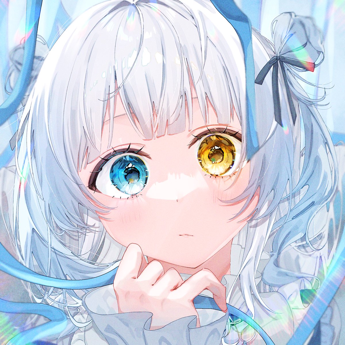 ◆蒼のくに◆手描きイラスト 蒼』 #イラスト #絵柄が好みって人にフォローされたい