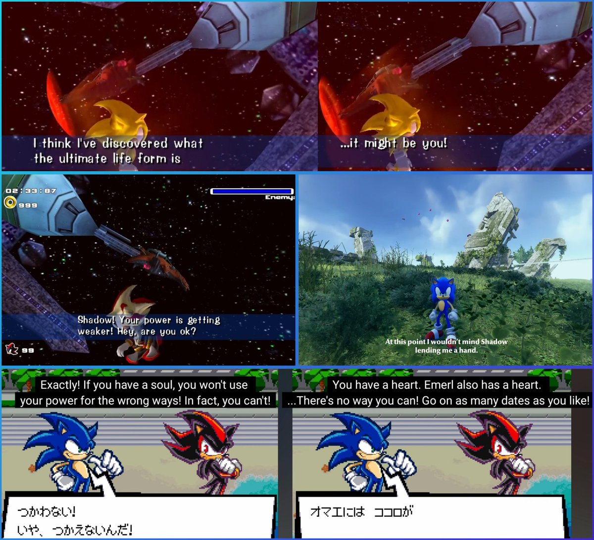 "Imagínate shipear a dos personajes que casi siempre se odian" 

Pues menos mal que no es el caso 😃